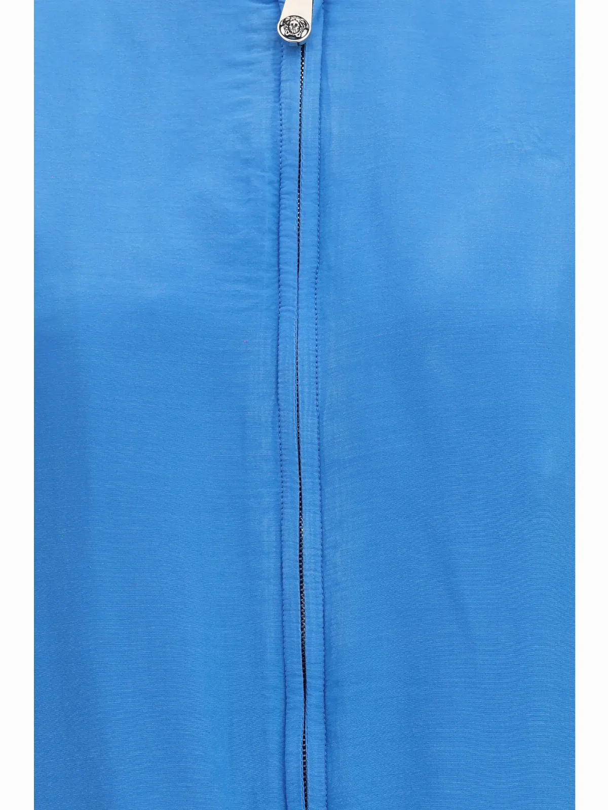 Silk Zip Bomber Jacket by Versace