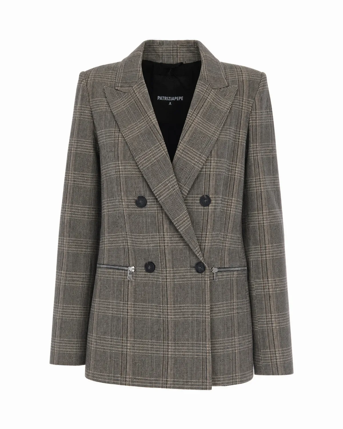 Prince of Wales Check Blazer by PATRIZIA PEPE
