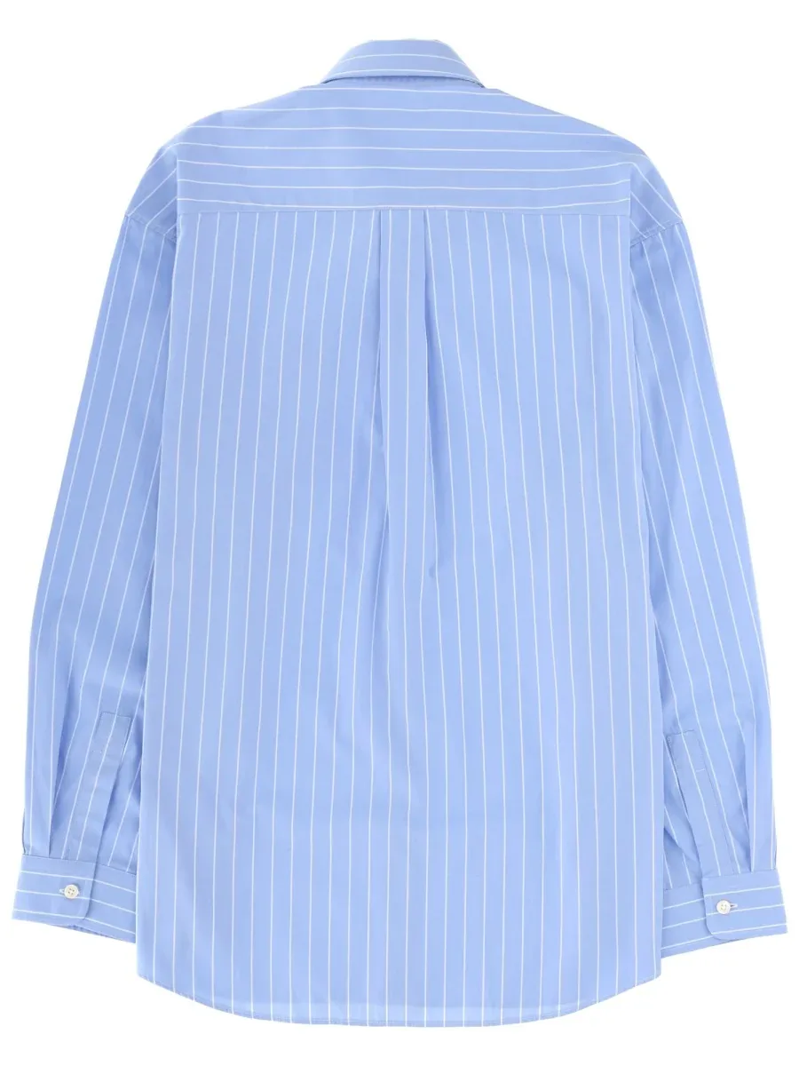 Logo-Embroidered Cotton Shirt by Sporty & Rich