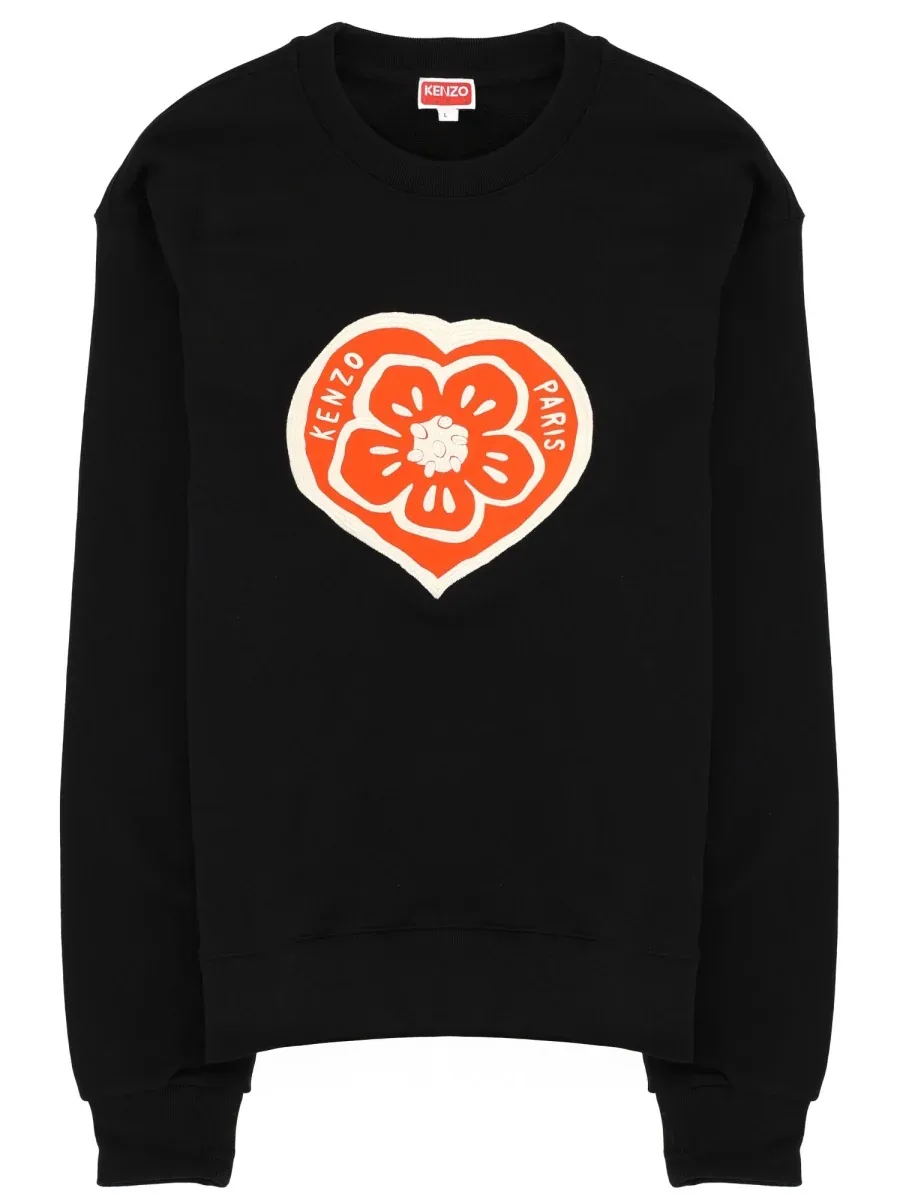 Boke Heart Sweatshirt by Kenzo