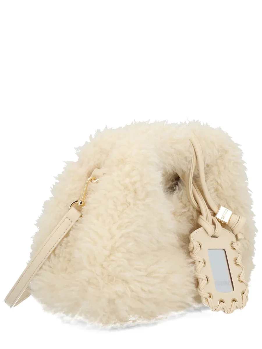 Faux Fur Hobo Bag by Ganni