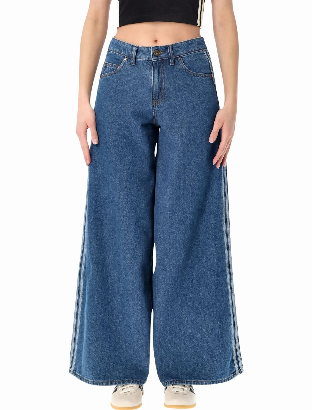 Firebird Adilenium Denim Track Pant by Adidas Originals