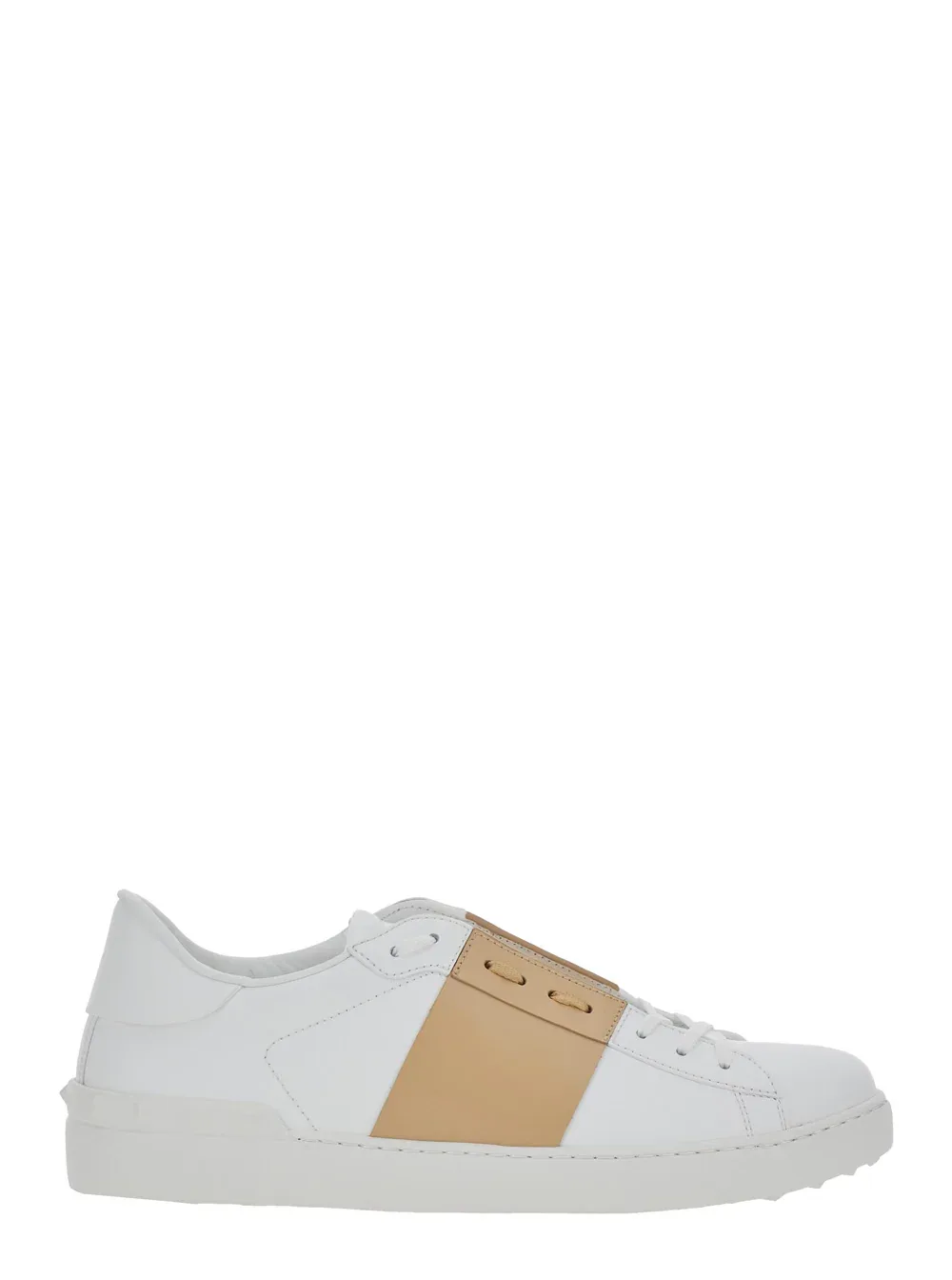 Rockstud Low-Top Calf Leather Sneaker by Valentino Garavani