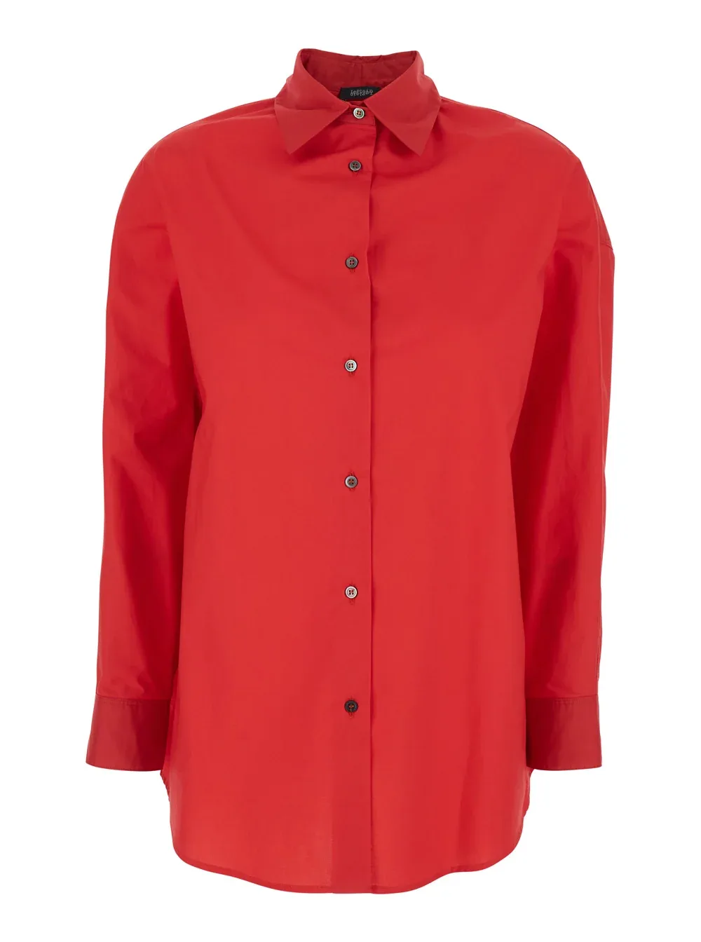 Cotton Popeline Shirt by Leplain