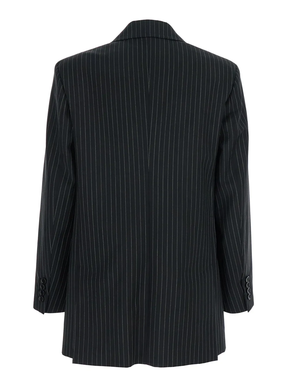 Striped Virgin Wool Blazer by Max Mara