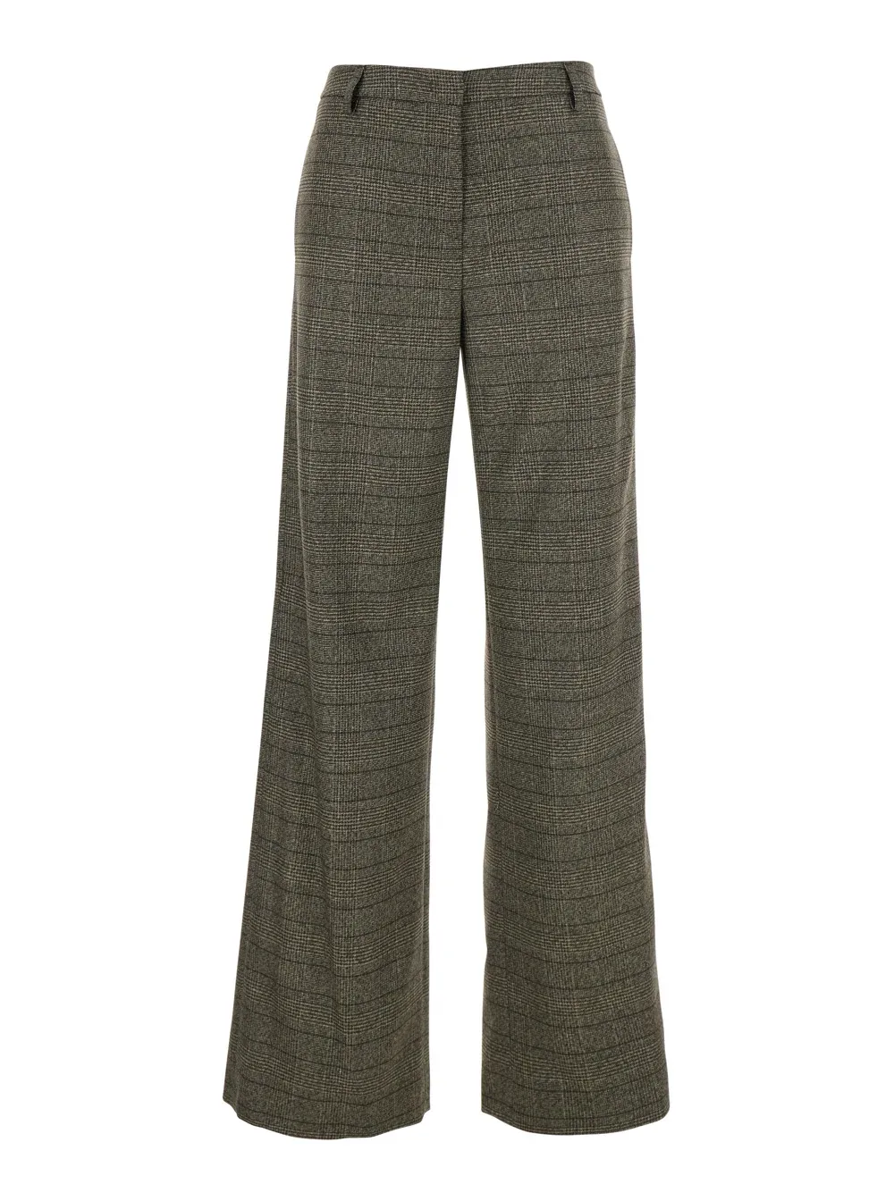Striped Wool-Blend Trousers by Leplain