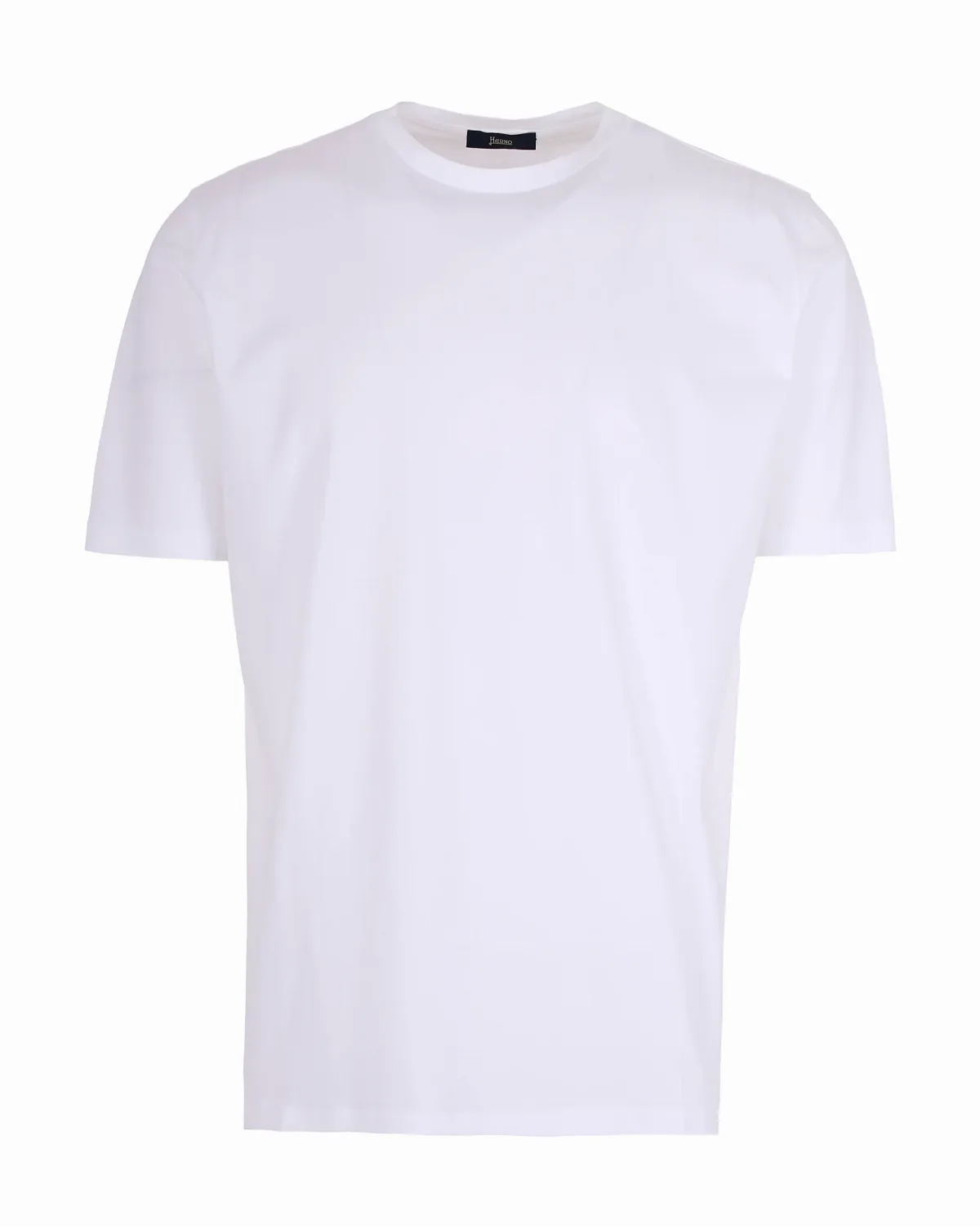 Stretch Cotton Jersey T-Shirt by Herno