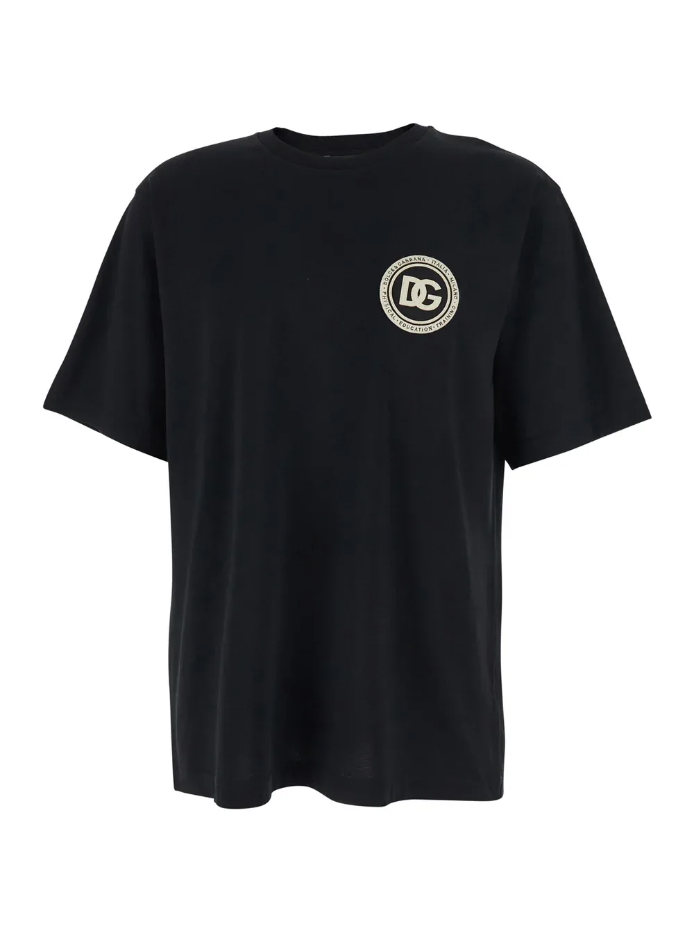 Logo-Embroidered Cotton T-Shirt by Dolce & Gabbana