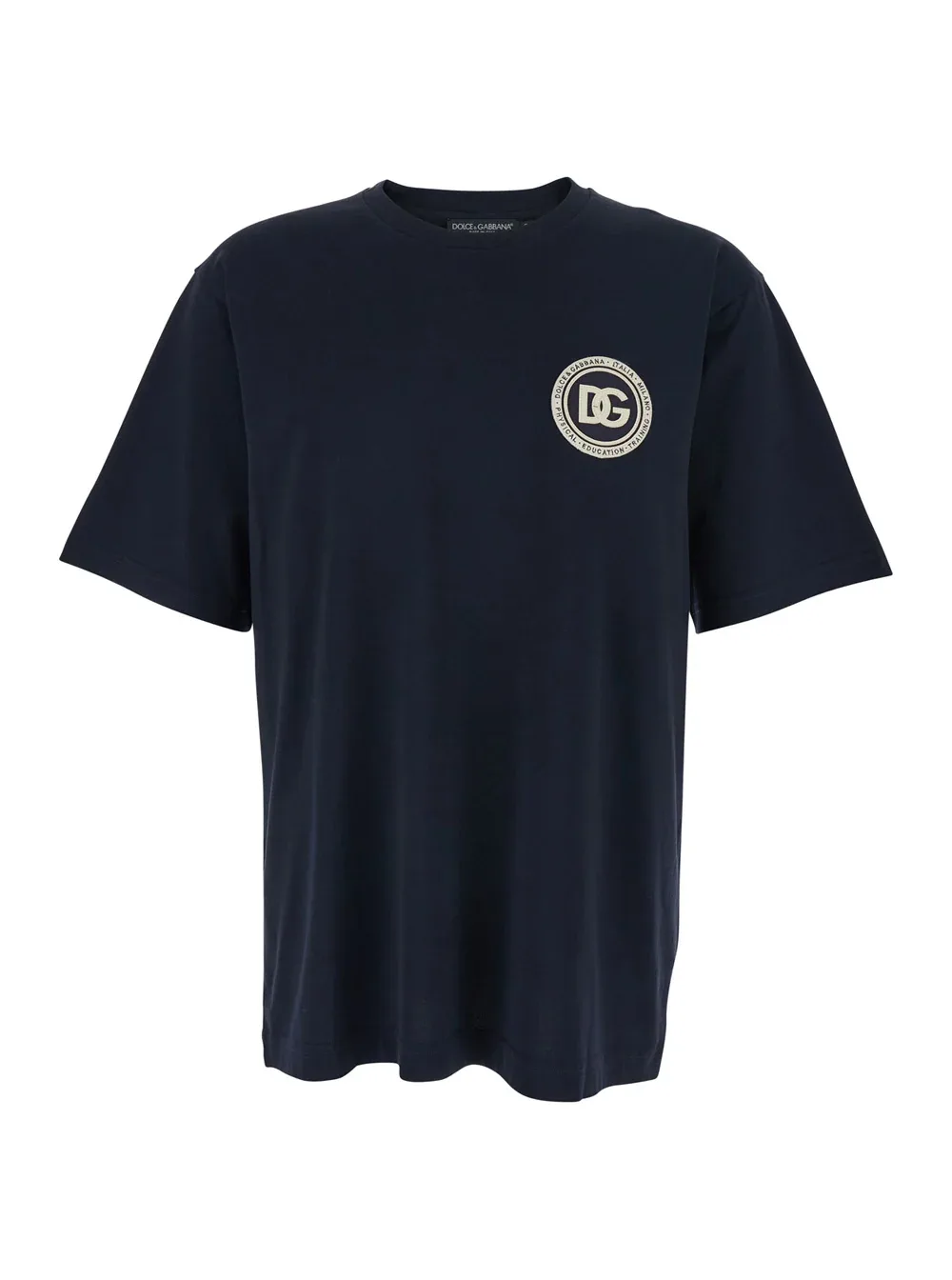 Logo-Embroidered Cotton T-Shirt by Dolce & Gabbana