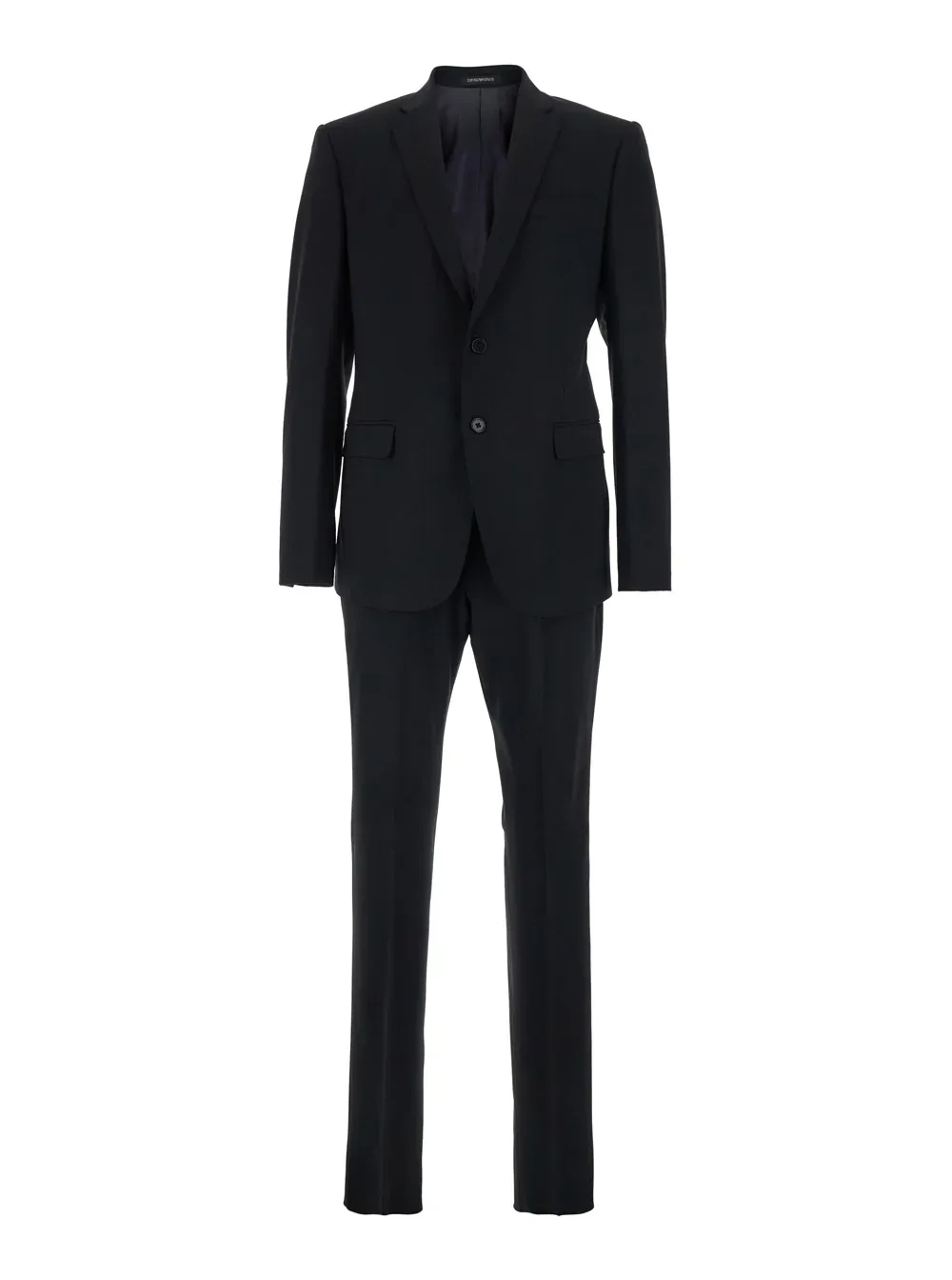 Virgin Wool Pant Suit by Emporio Armani