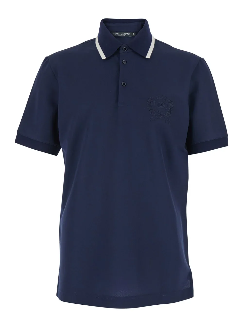 Logo-Embroidered Polyester Tech Polo by Dolce & Gabbana