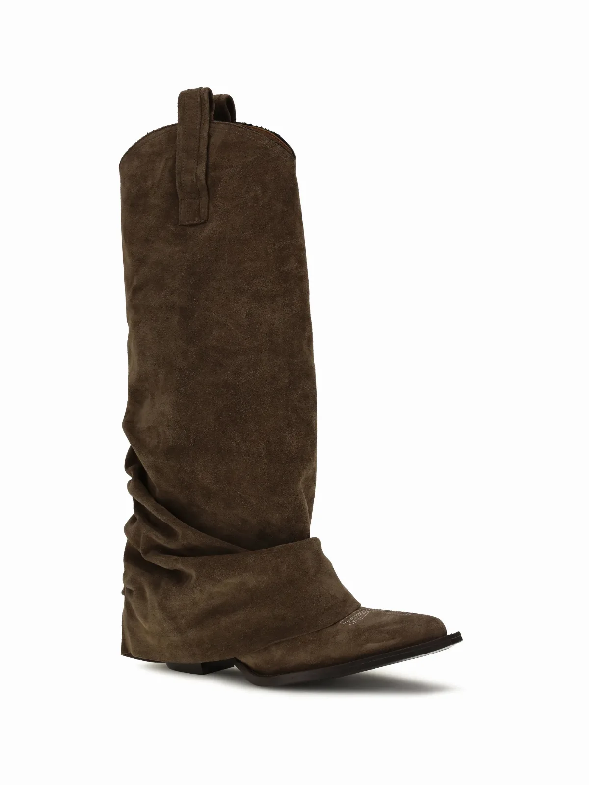 Suede Cowboy Boots by R13