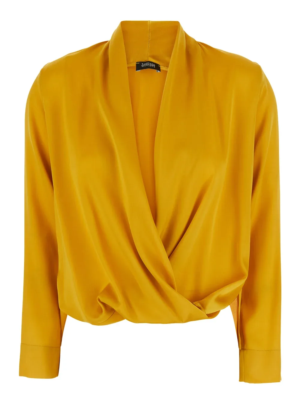 Georgette Wrap Blouse by Leplain