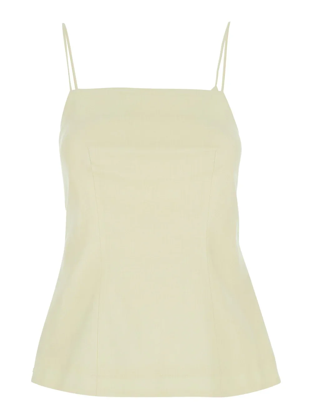 Linen V-Neck Blouse by Semicouture