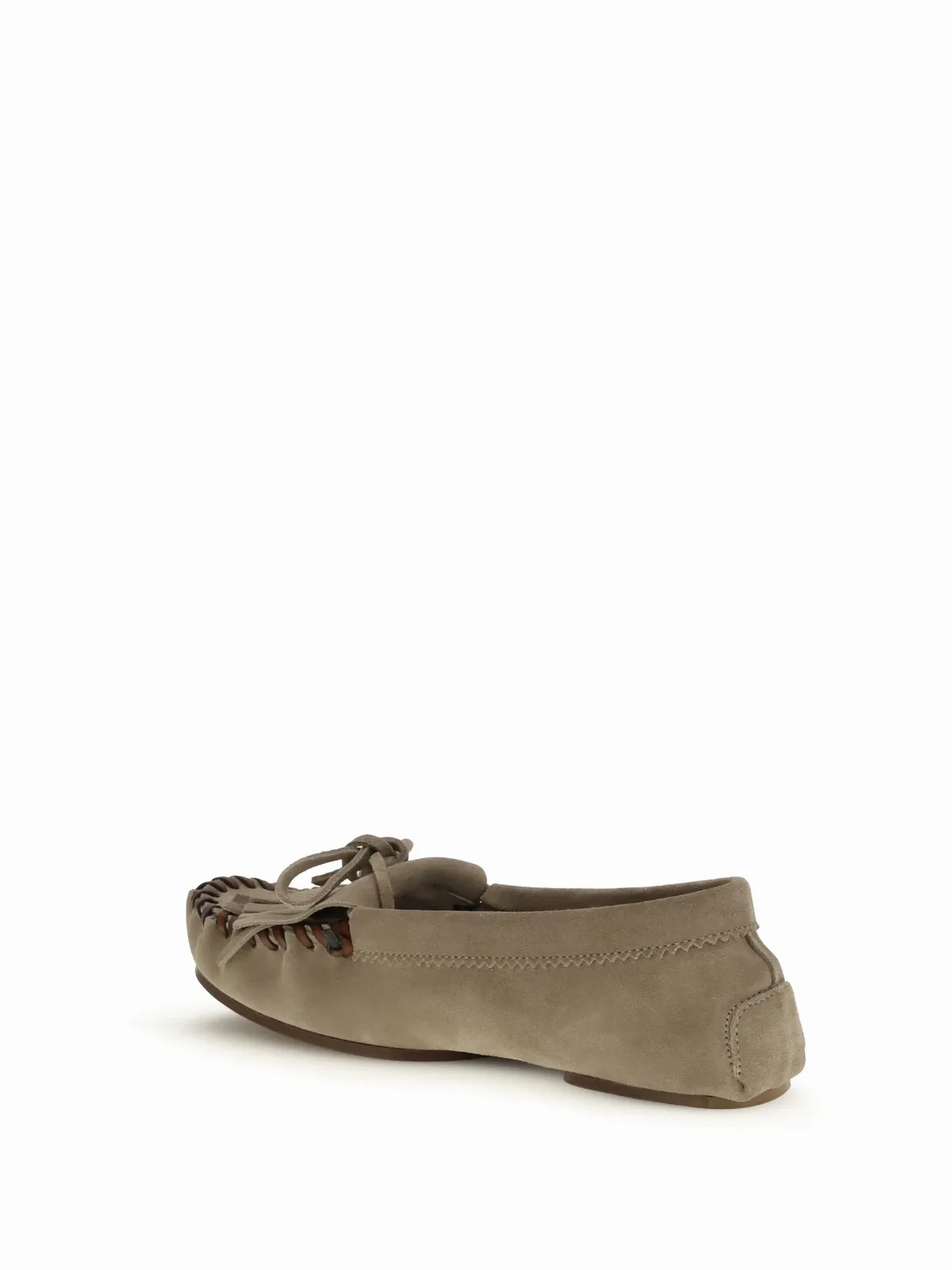 Distressed Calf Leather Loafer by Paris Texas