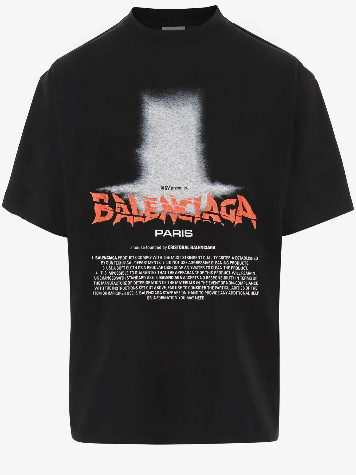 The Door Graphic Print T-Shirt by Balenciaga