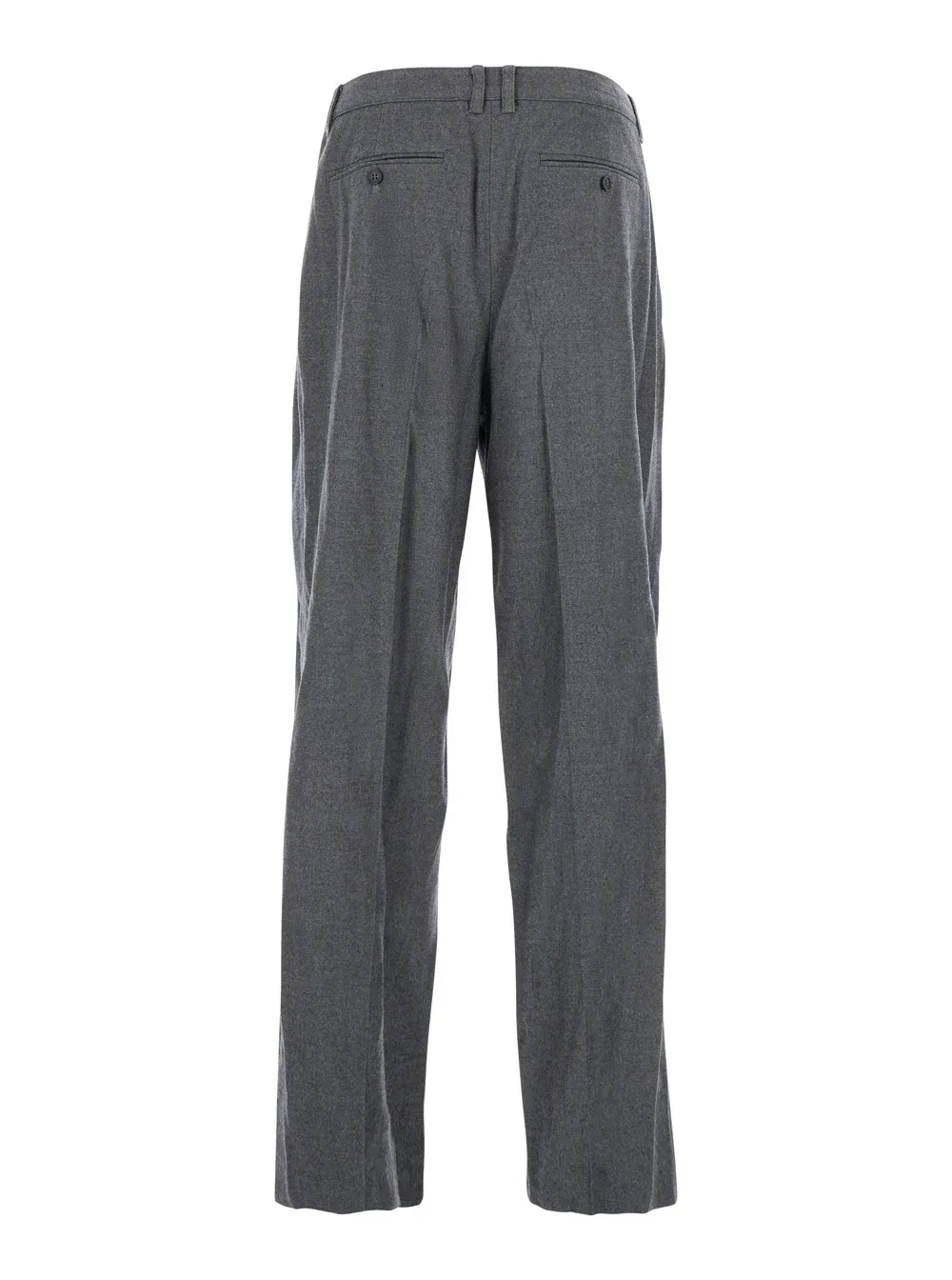 Front Pleated Tailored Trousers by Dunst