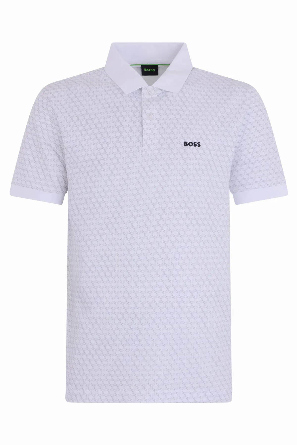 Textured Cotton Polo by Hugo Boss