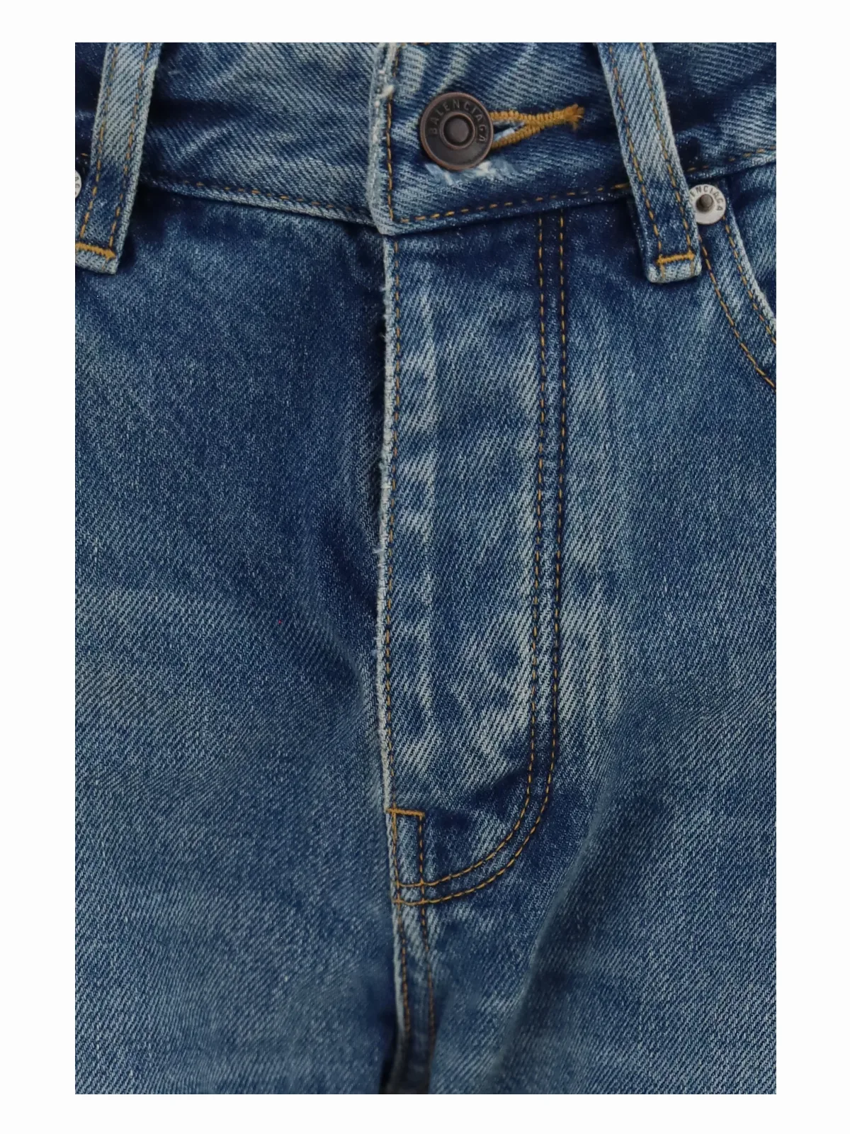 Straight-Leg Cotton Jeans