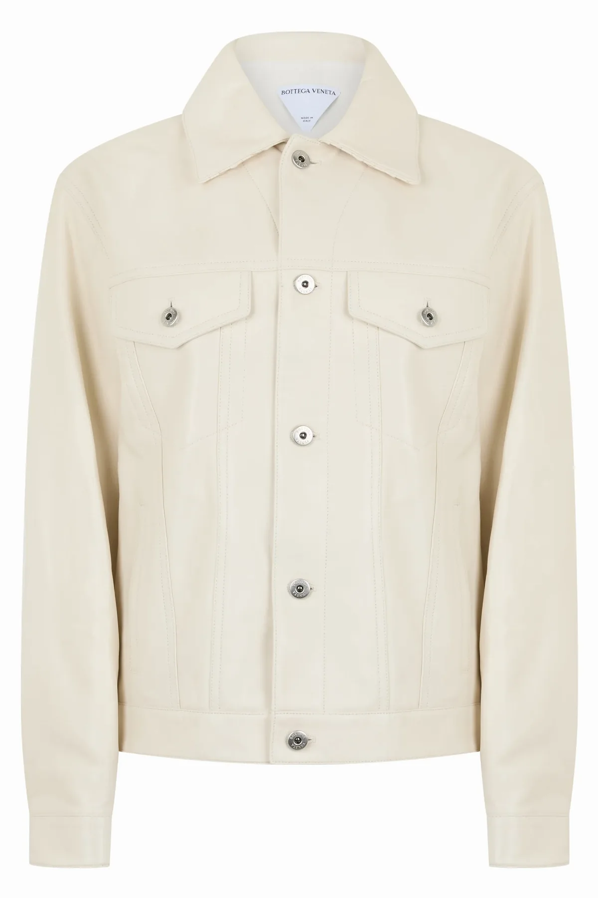 Lambskin Leather Jacket by Bottega Veneta