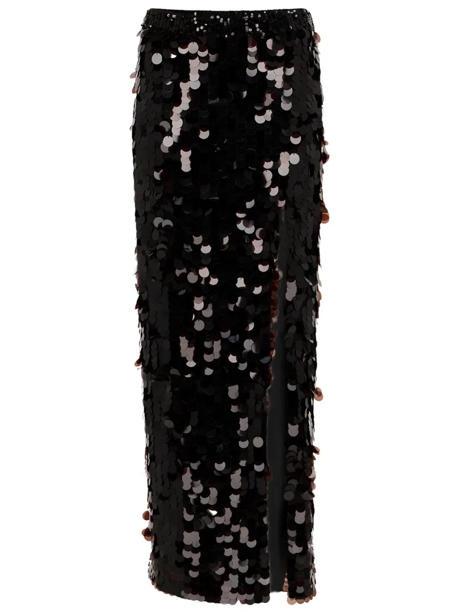 Macro Sequin Skirt by P.A.R.O.S.H.