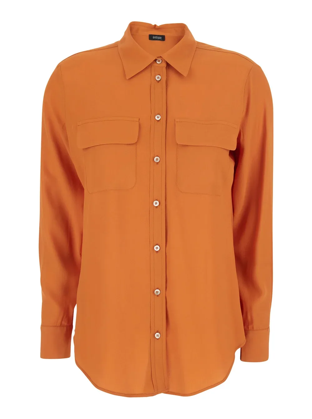 Silk-Blend Acetate Shirt by Leplain