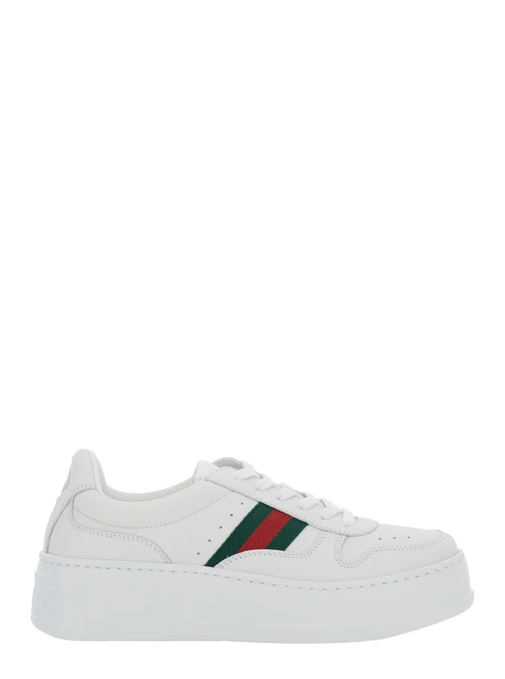 Logo-Embossed Calf Leather Sneaker by Gucci