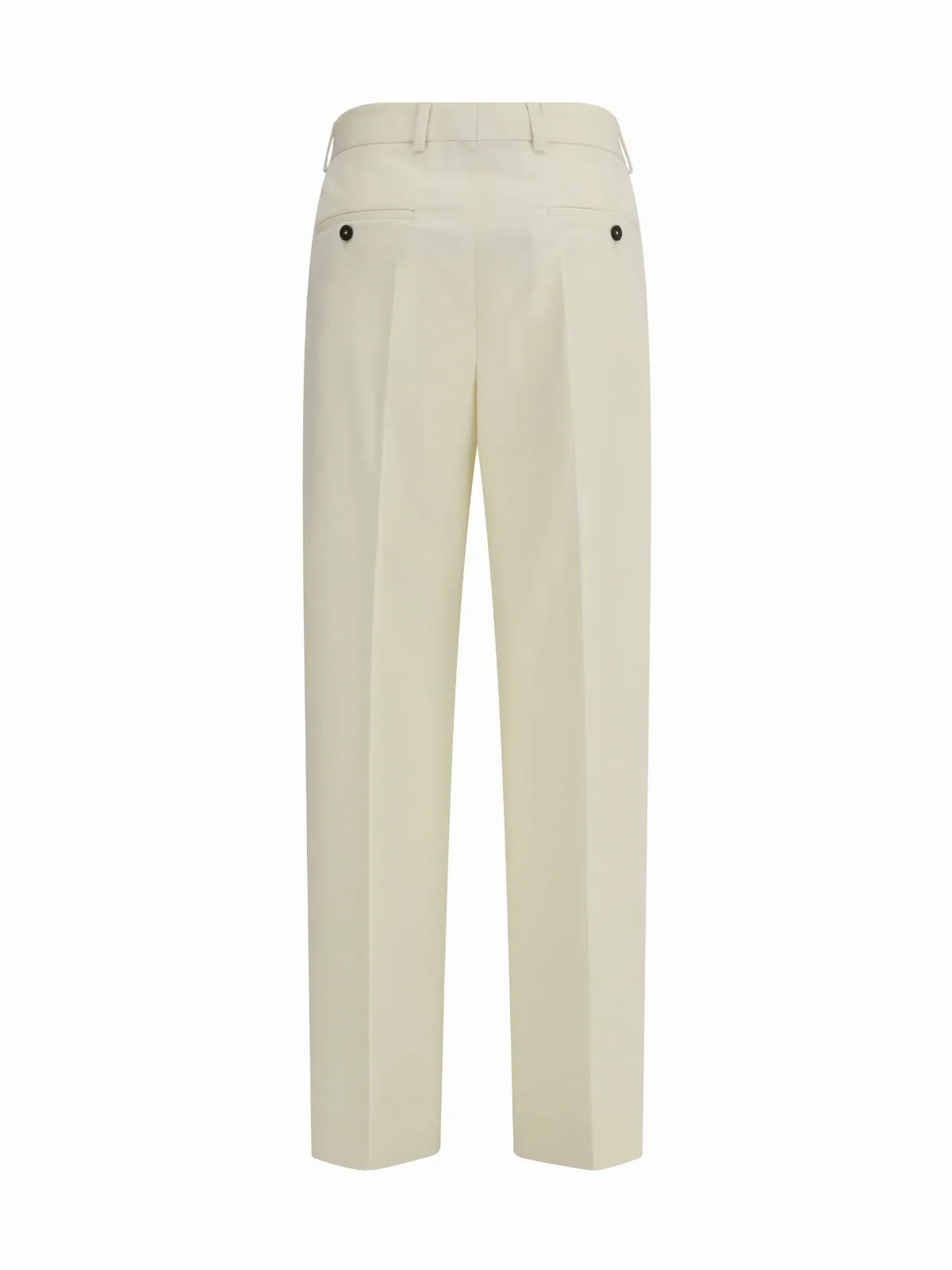 Pleated Straight-Leg Trousers by Toteme