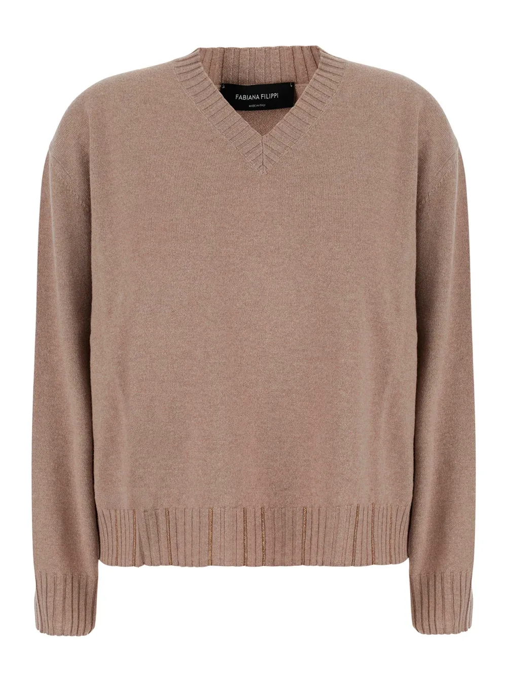 Wool-Silk-Cashmere Blend Sweater by Fabiana Filippi