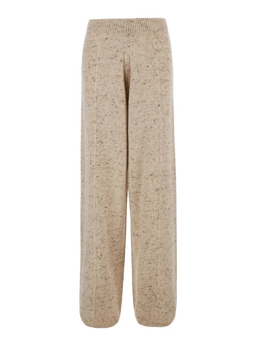 Wool Blend Knit Trousers by Fabiana Filippi