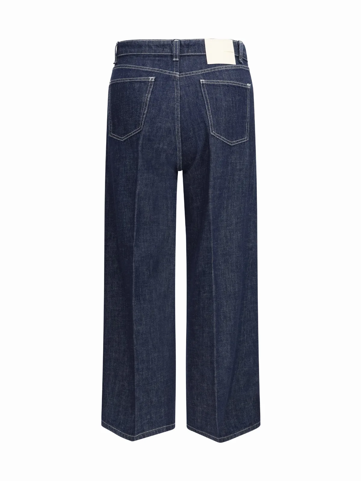 Wide-Leg Cotton Jeans by Cruna