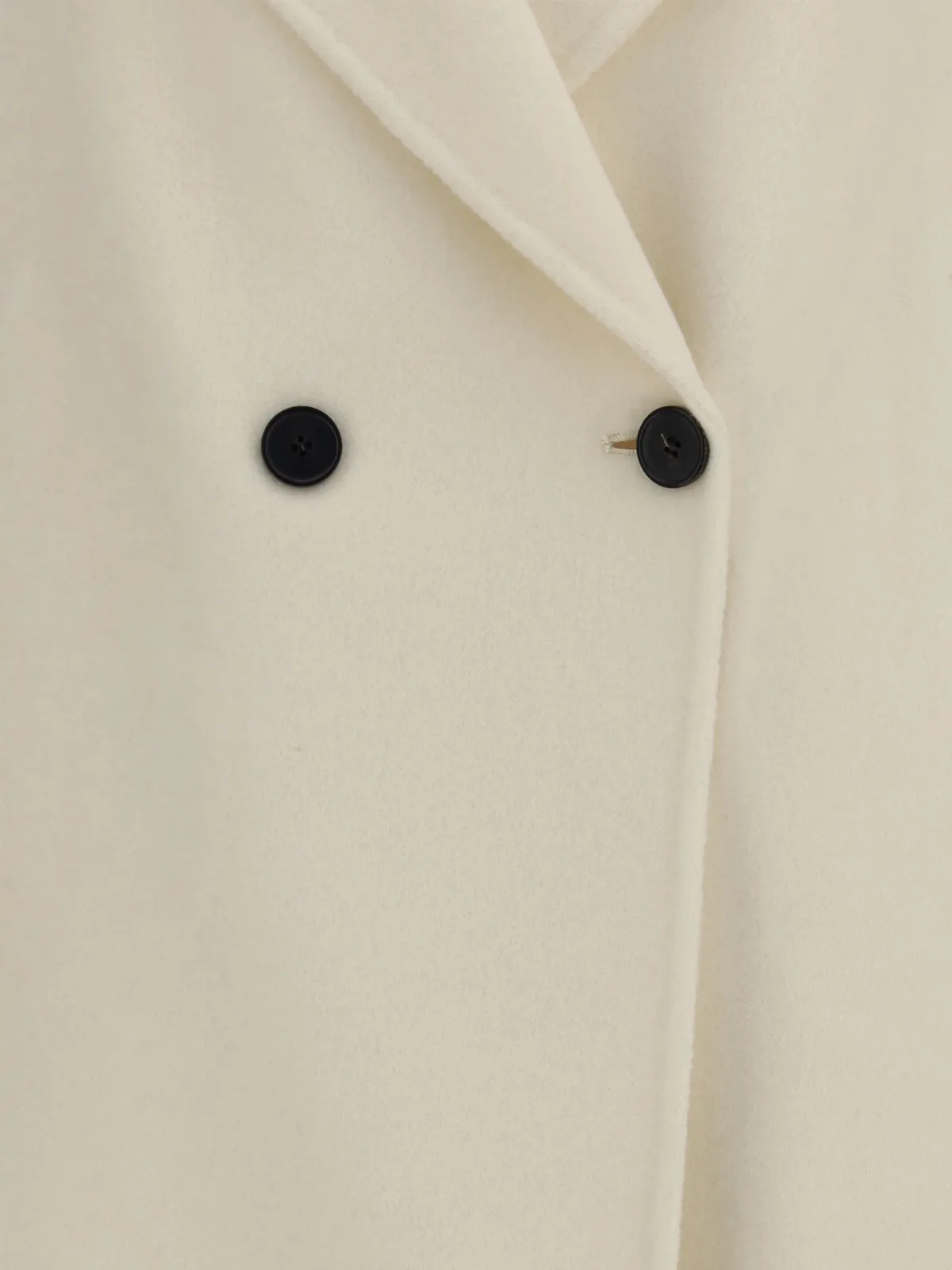 Double-Breasted Wool Blend Coat by Aftercoat