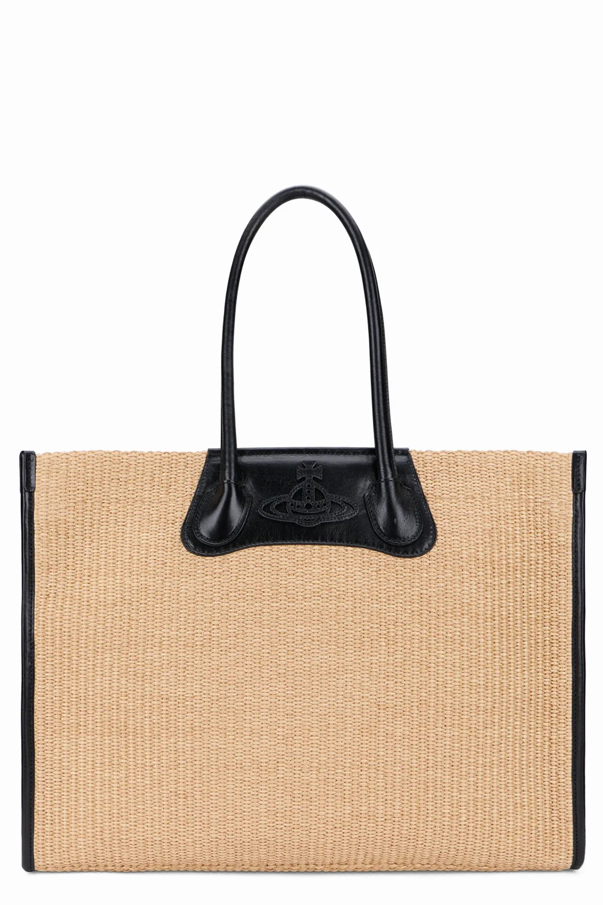 Woven Cotton-Blend Tote Bag by Vivienne Westwood