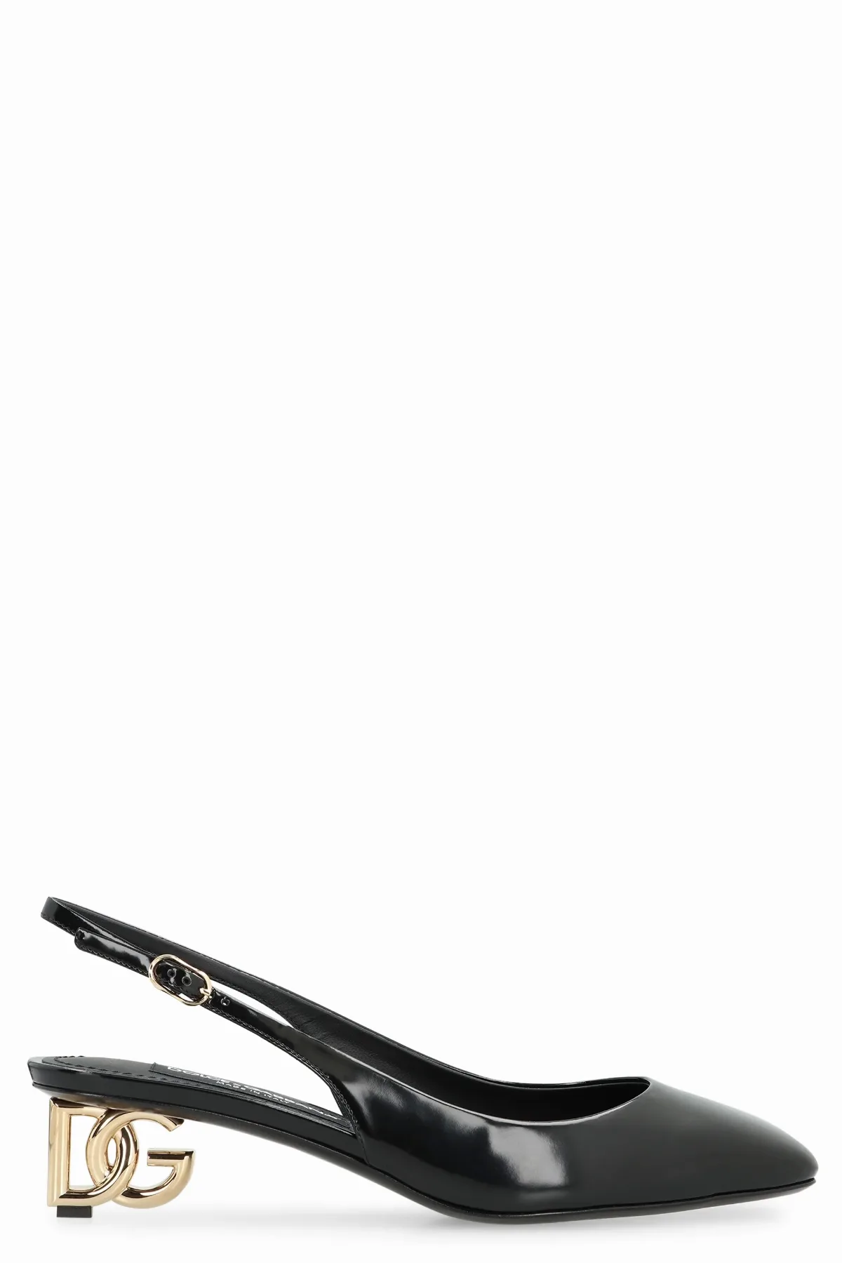 Patent Leather Slingback Pump by Dolce & Gabbana