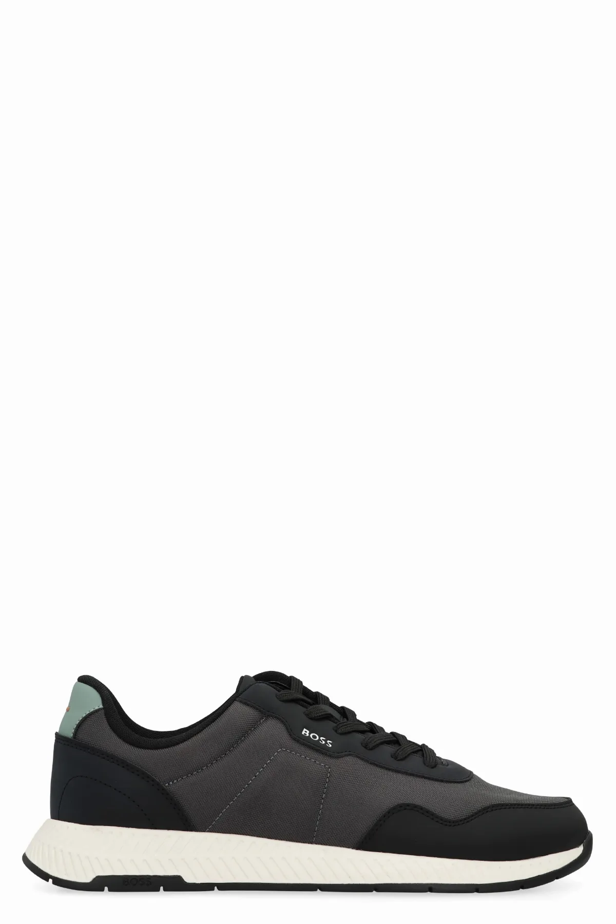 Leather-Heel Insert Sneaker by Hugo Boss