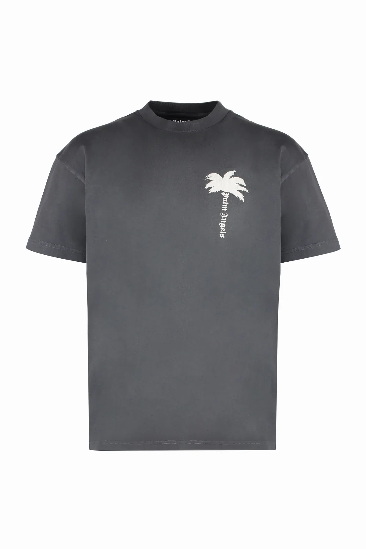 Logo-Embroidered Cotton T-Shirt by Palm Angels