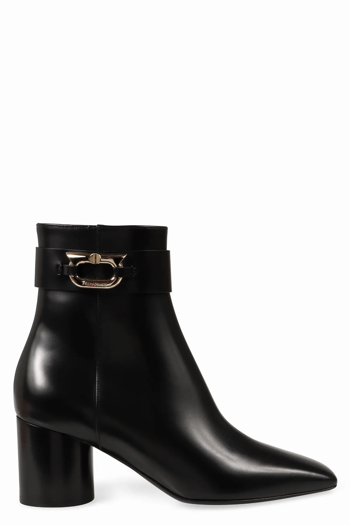 Lamb Leather Ankle Boot by Ferragamo
