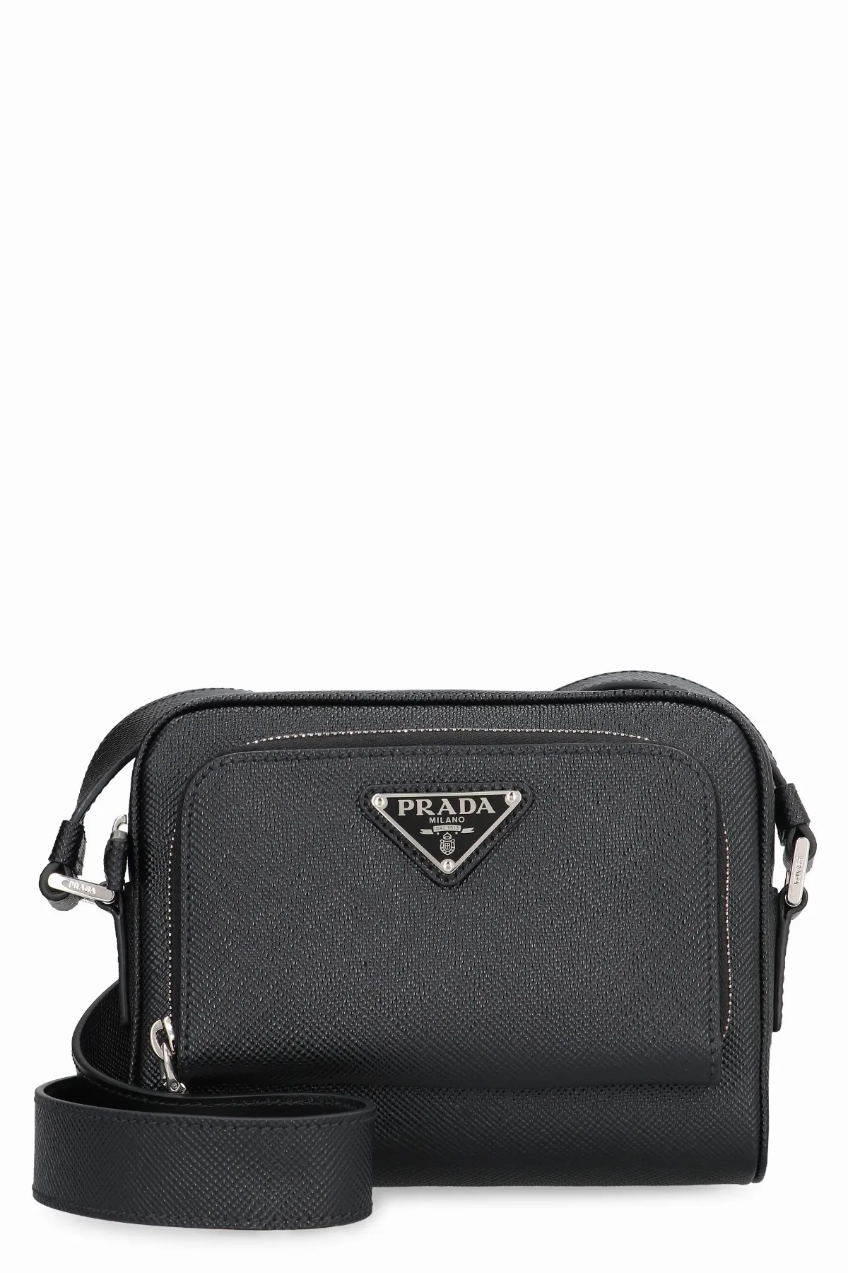 Saffiano Calfskin Crossbody Bag by Prada