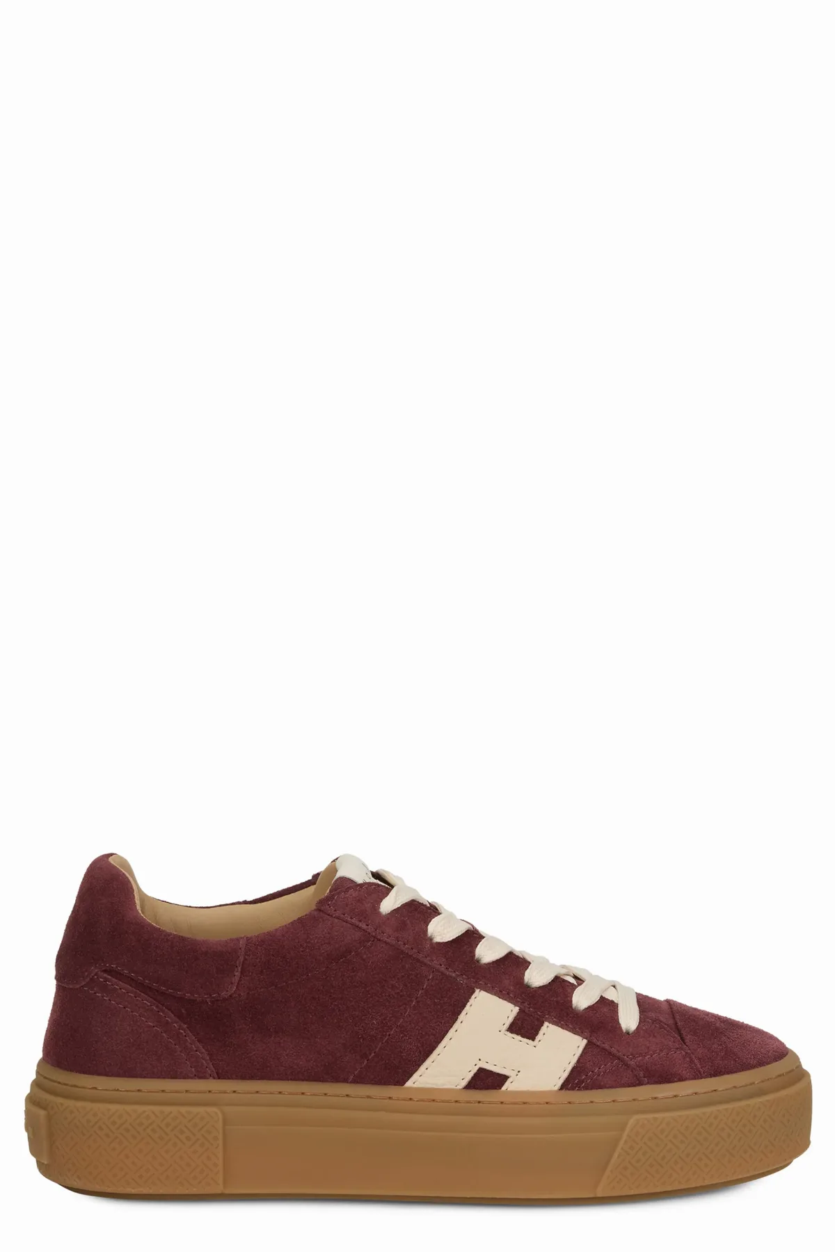 Platform Suede Sneaker by Hogan