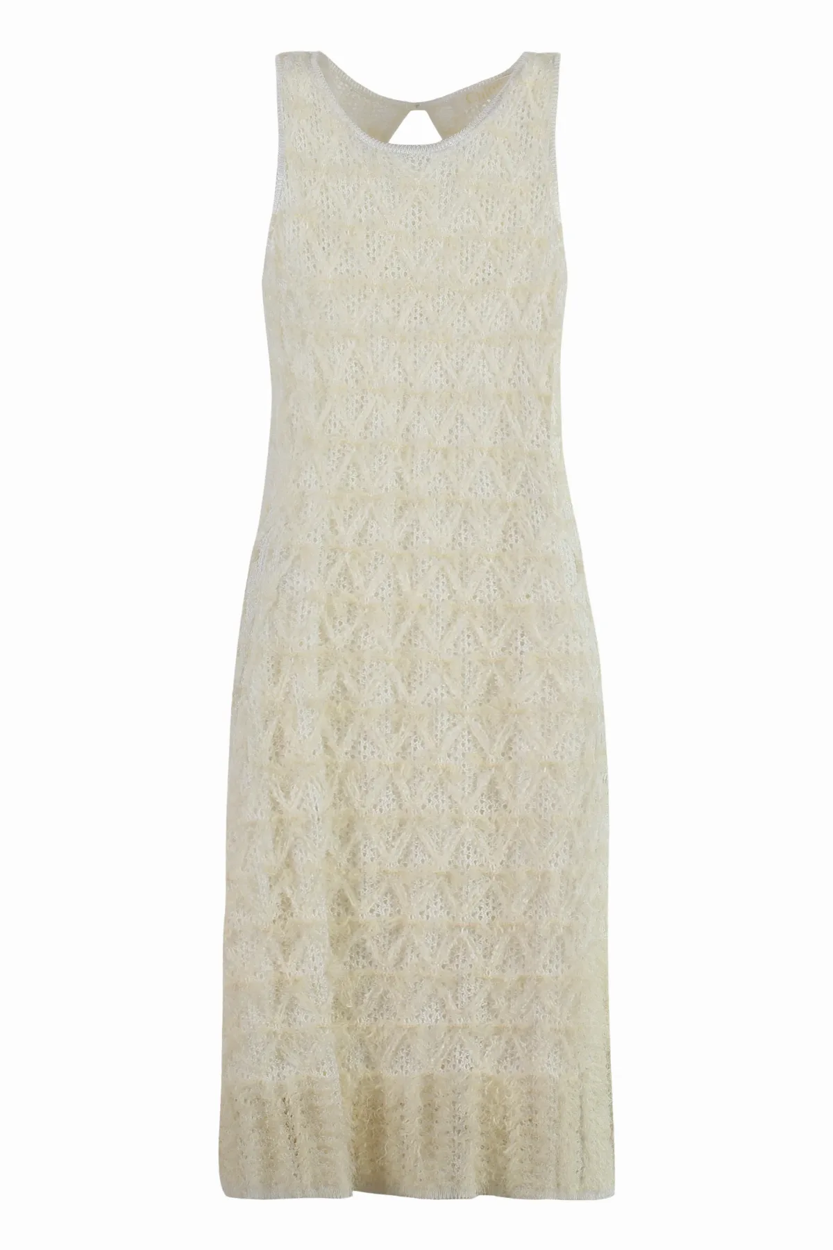 Viscose Blend Lace Dress by Chloé