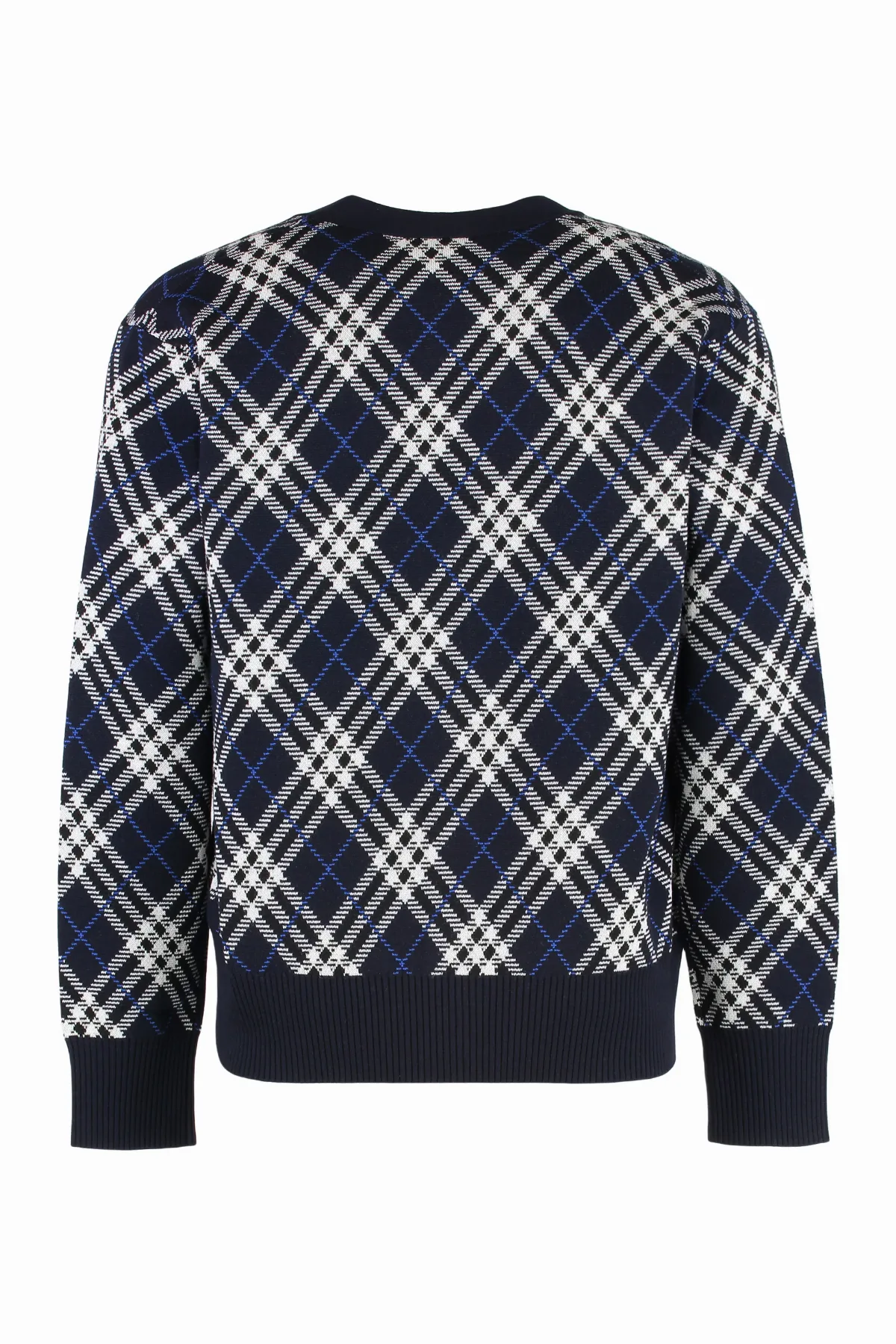 Argyle Wool Cardigan by Burberry