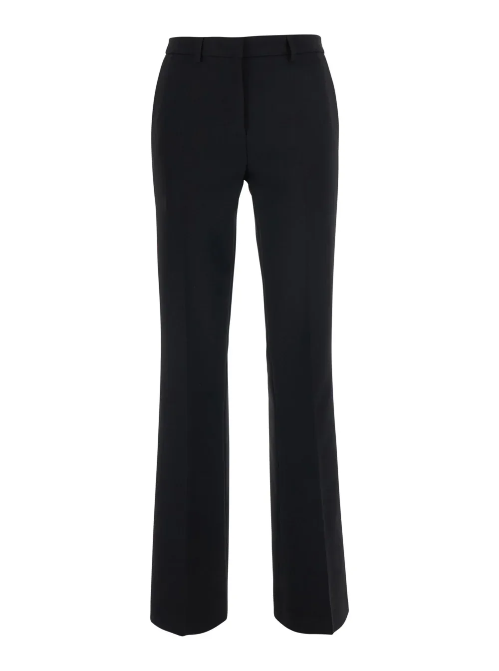 High-Waisted Flare Trousers