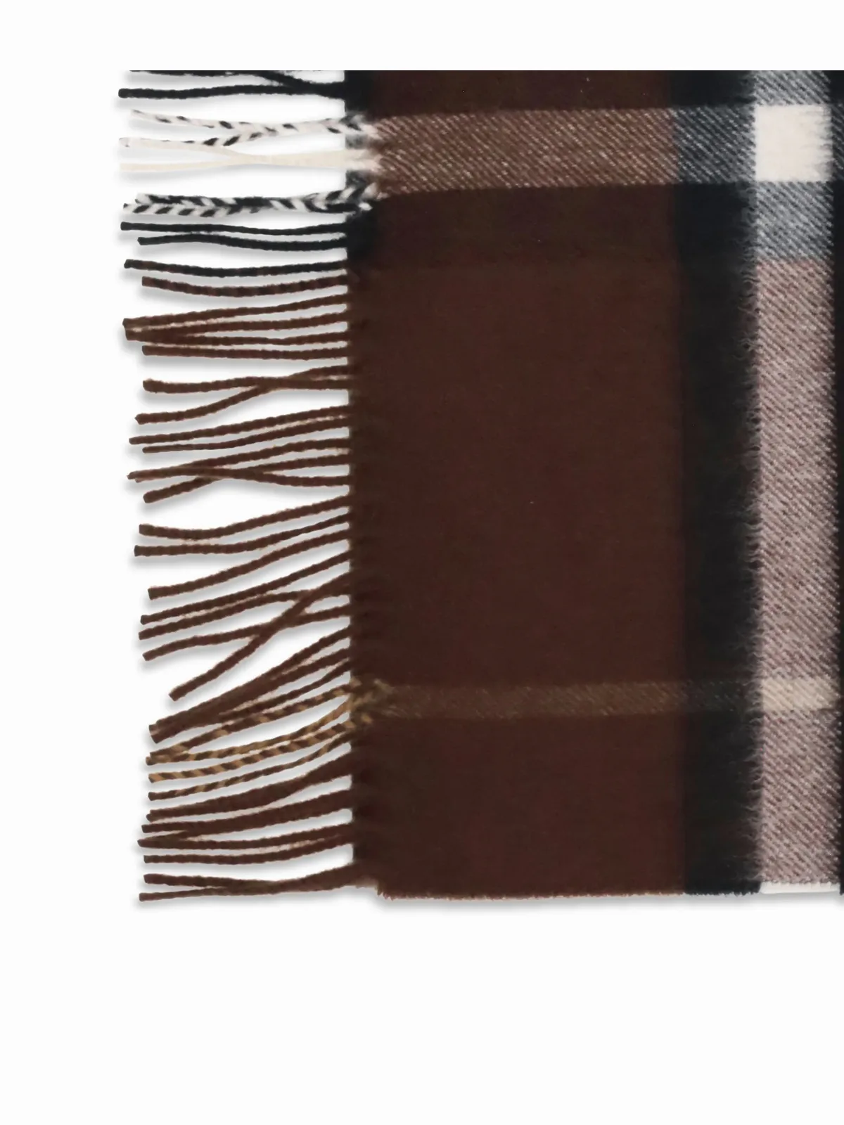 Cashmere Check Scarf by Burberry