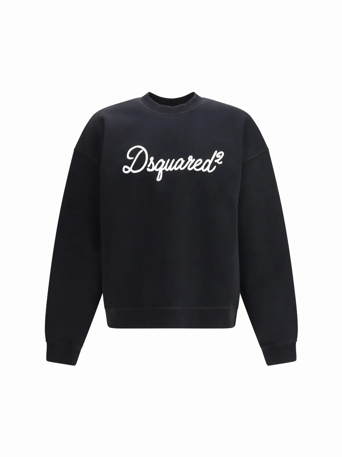 Logo-Embroidered Crewneck Sweatshirt by Dsquared2