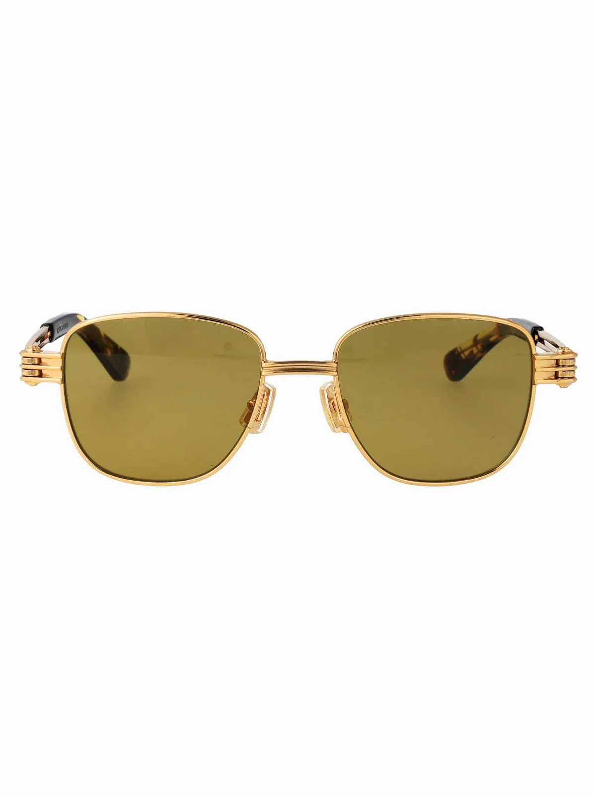 BV1380S Gold-Tone Metal Sunglasses by Bottega Veneta