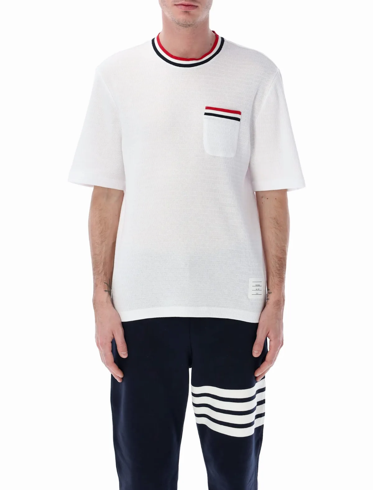 Striped Detail T-shirt