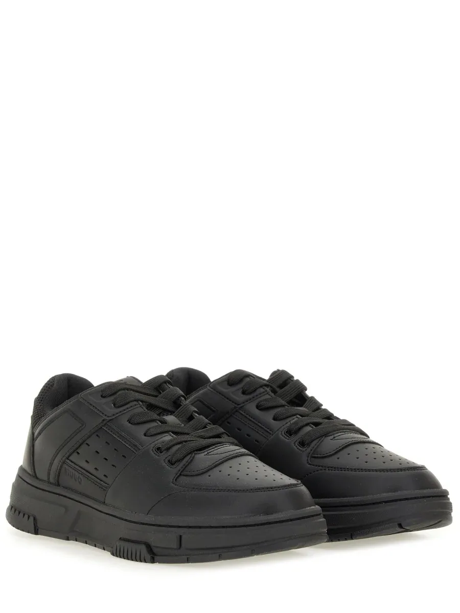 Mesh-Detailed Sneakers by HUGO