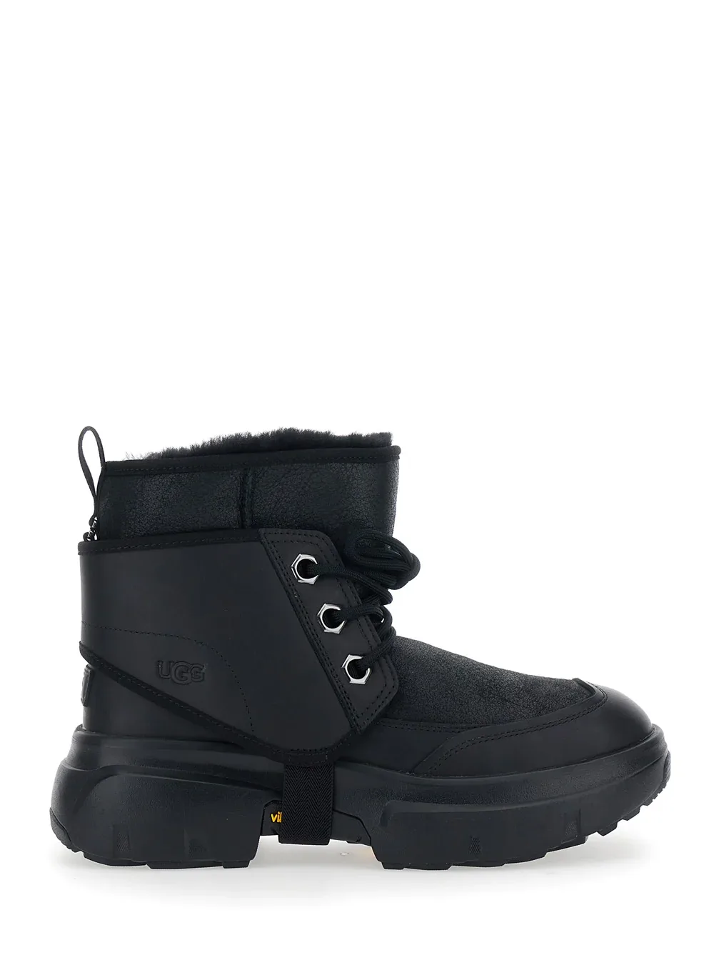 Leather Blend Platform Boots by Ugg