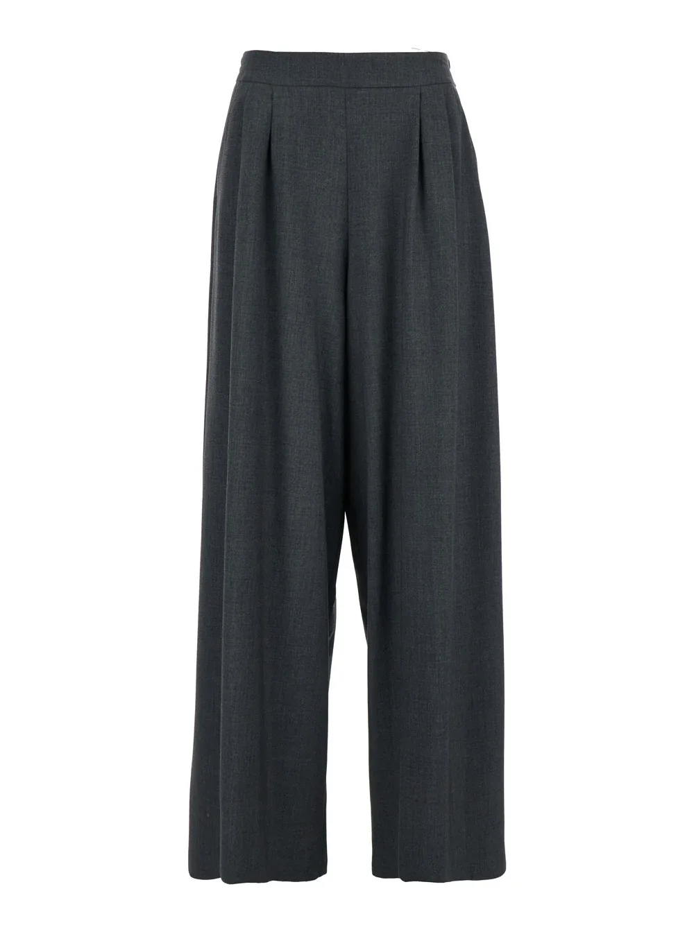 Semi-Elastic Waist Cotton Trousers by Leplain