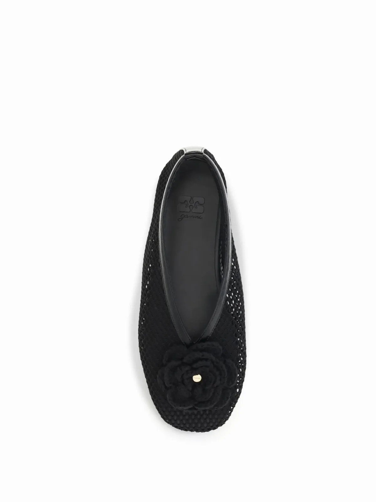 Jenny Ballerina Flat by Ganni